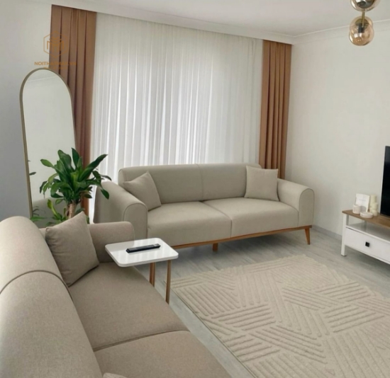 Hình ảnh của SOFA ĐỆM NỈ BỆ GỖ SỒI