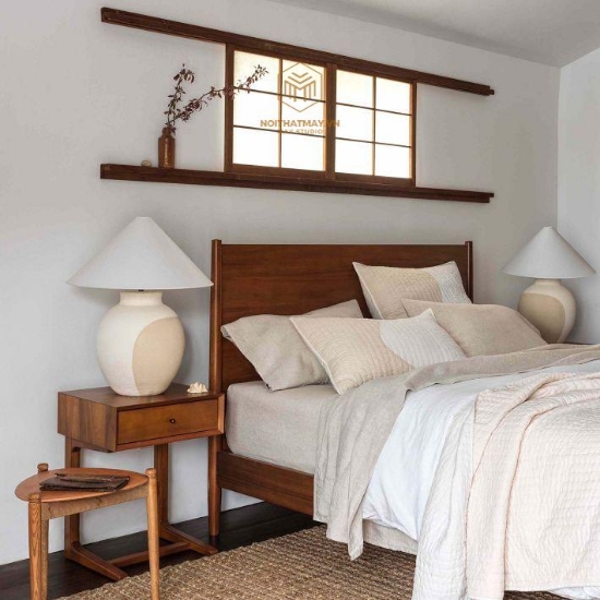 Hình ảnh của Giường Gỗ Mid Century GM - 03