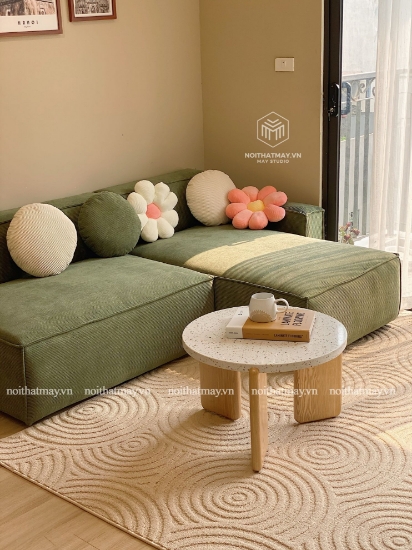 Hình ảnh của Bàn Trà Mặt Đá Terrazzo 