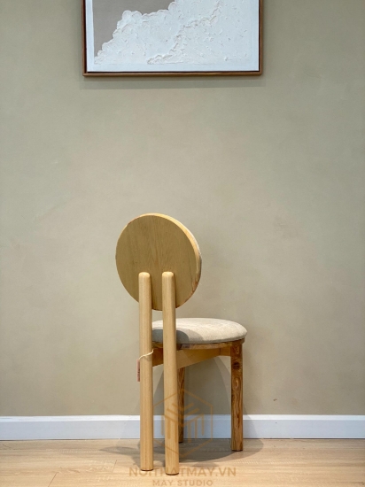 Hình ảnh của Ghế Donut Mặt Gỗ