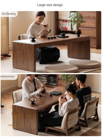 Hình ảnh của BÀN TRÀ MINIMALIST OVAL