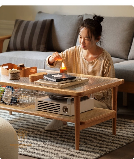 Hình ảnh của BÀN TRÀ RATTAN BREAD